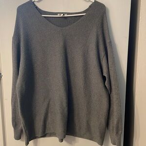 Ella Moss Women's Ribbed Long Sleeve Sweater XL